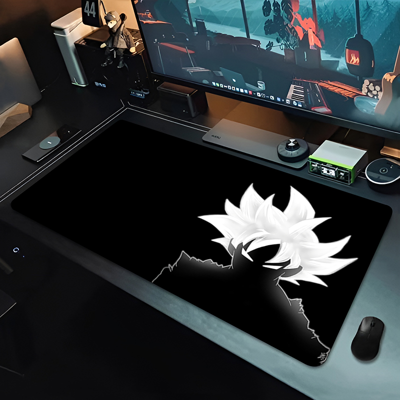 Gaming Keyboard Best - DBZ Black Anime Mouse Pad Dragon