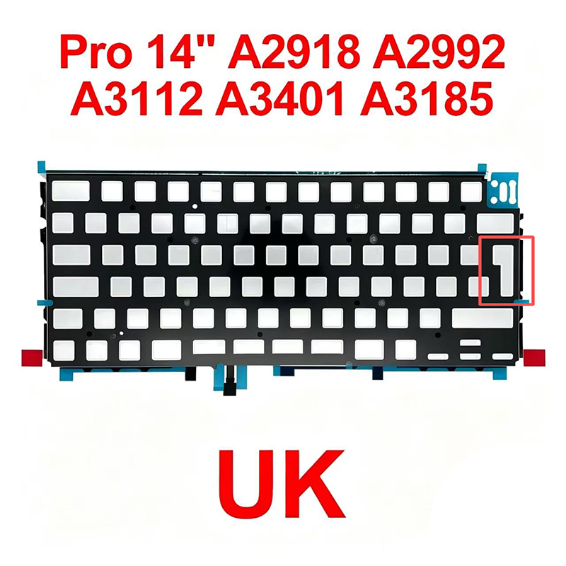 Gaming Keyboard Backlit - New Laptop UK Keyboard Backlight For