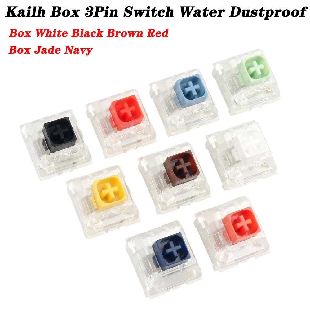 Keyboard Gaming Blue Switch - Kailh BOX Mx Switches White Red