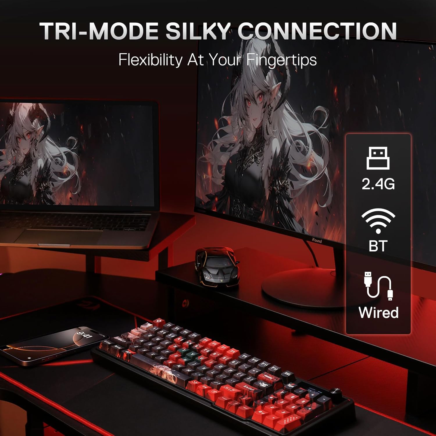 Redragon K719 PRO Wireless Gas - Gaming Keyboard Thocky review and price