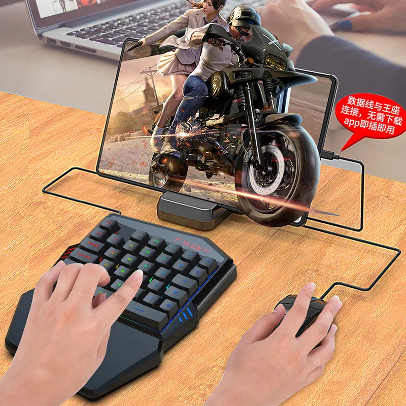 T-WOLF TF900 One Handed Keyboa - Gaming Keyboard Mouse And Headset Combo review and price