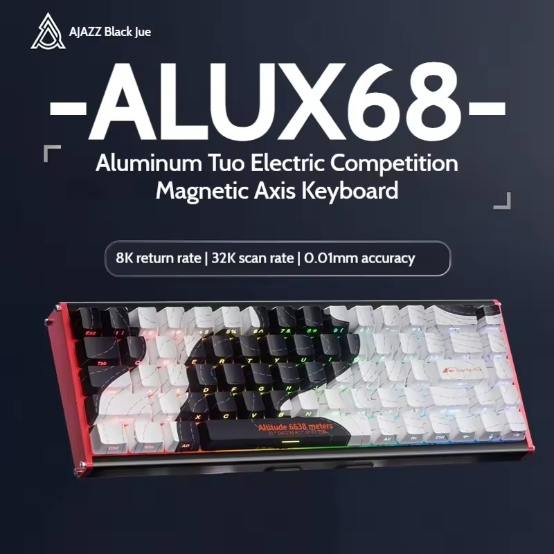 AJAZZ ALUX68 Wired Mechanical  - Gaming Keyboard Thocky review and price