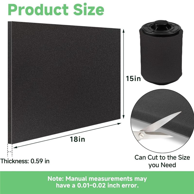 Air Filter Replacement For ATV - Polyurethane Foam Sheet review and price