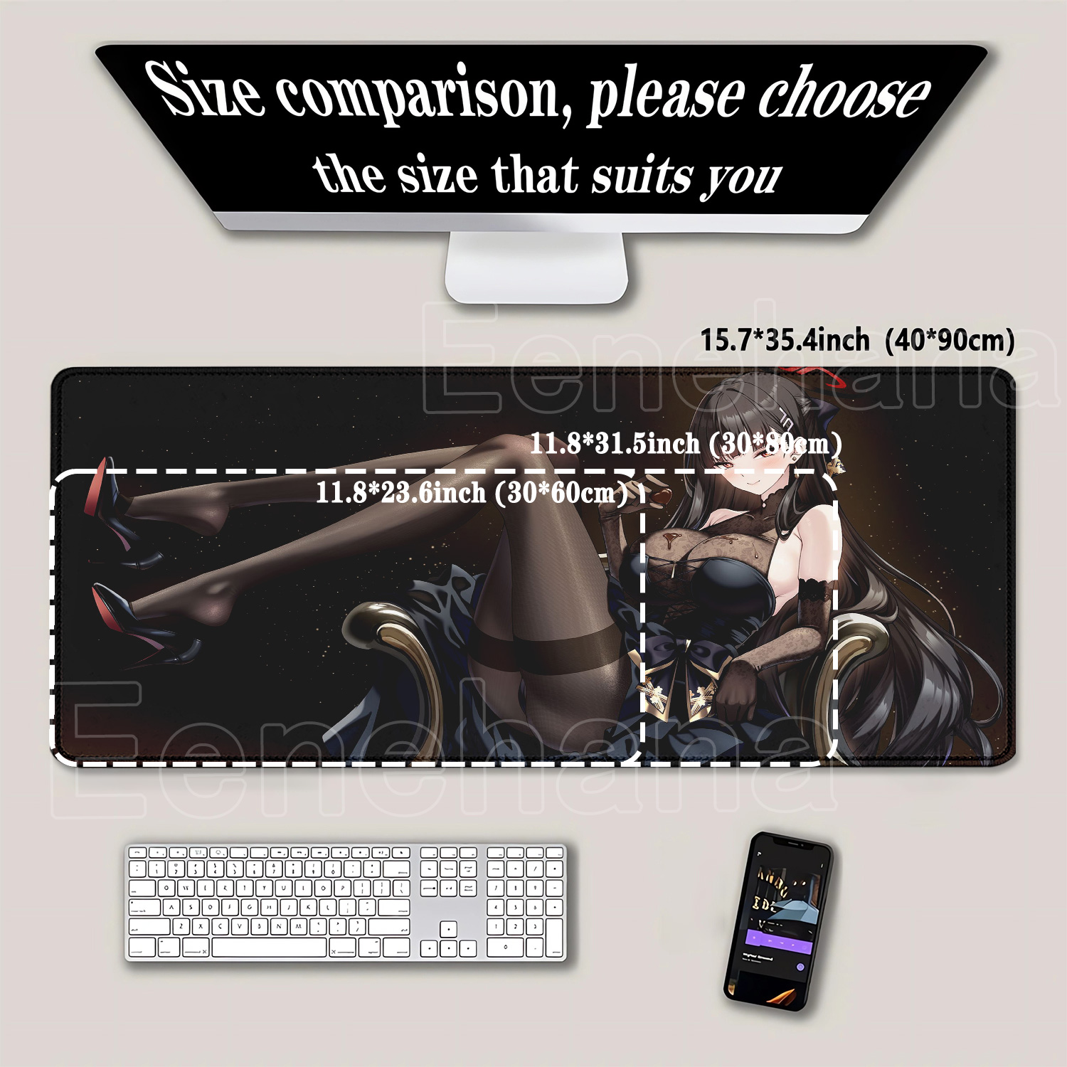 Gaming Blue Archive Tsukatsuki - Gaming Keyboard Blue review and price