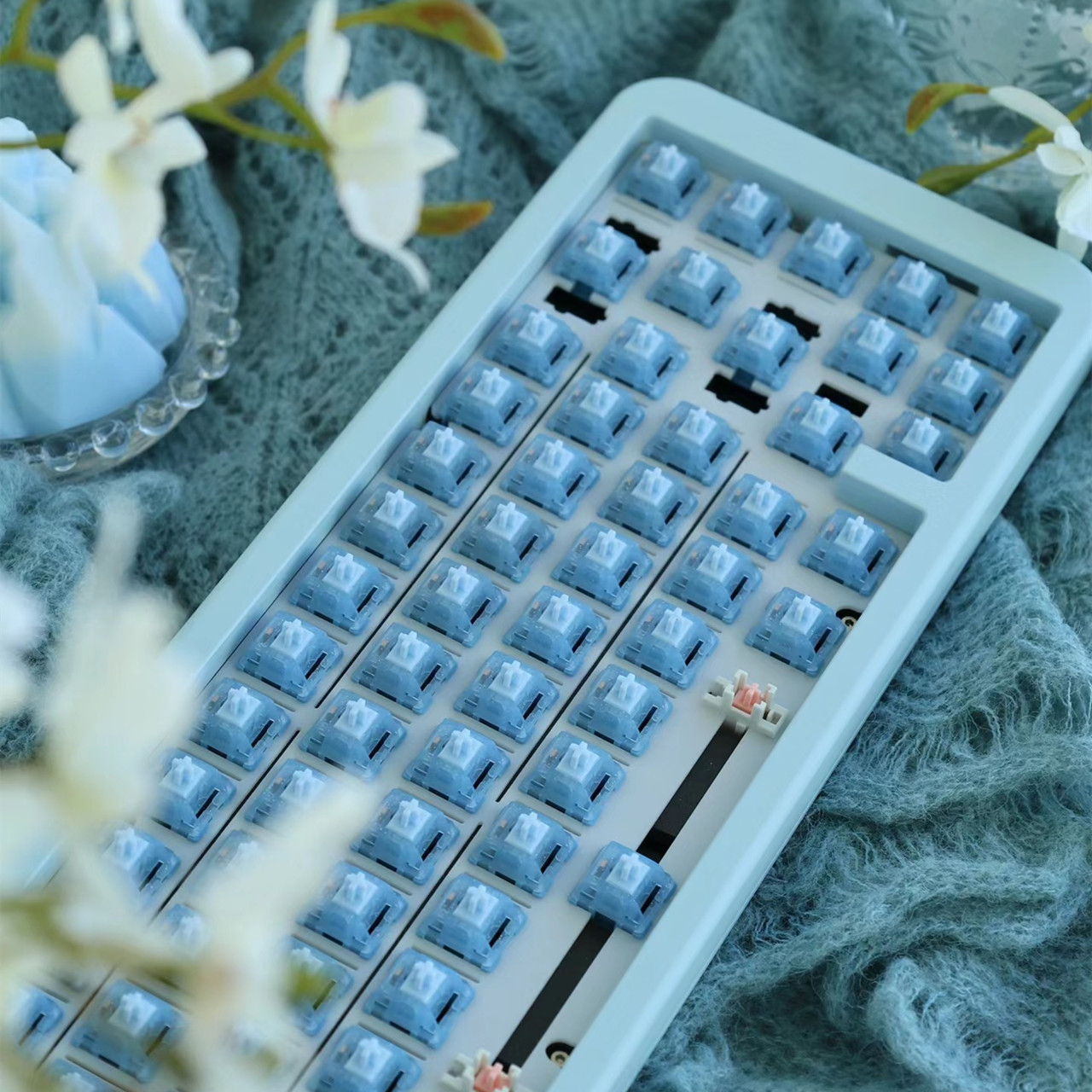 HMX Blue Topa Switch Linear Sw - Keyboard Gaming Blue Switch review and price
