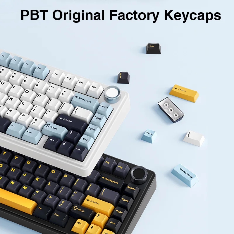 AULA F75 2.4G Wireless/Bluetoo - Gaming Keyboard Blue review and price