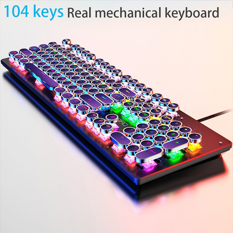 Retro Punk Mechanical Keyboard - Gaming Keyboard And Mouse For Xbox review and price