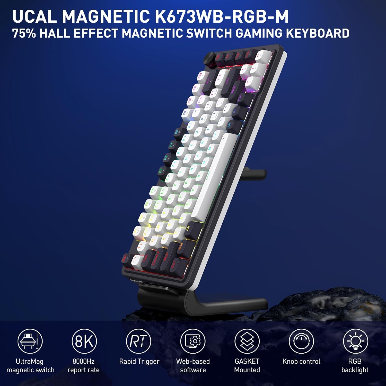 Redragon K673 HE Rapid Trigger - Gaming Keyboard Thocky review and price