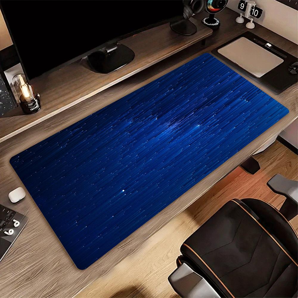 Large Mousepad Blue Starry Met - Gaming Keyboard Blue review and price