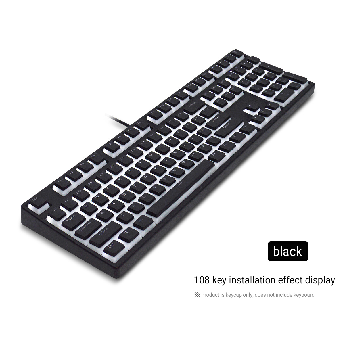 129 Keys Pudding Keycaps OEM P - Gaming Keyboard Thocky review and price
