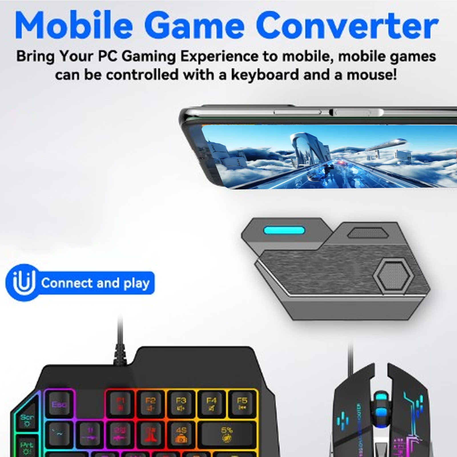 Mobile Game Combo Pack Bluetoo - Gaming Keyboard And Mouse Mobile review and price