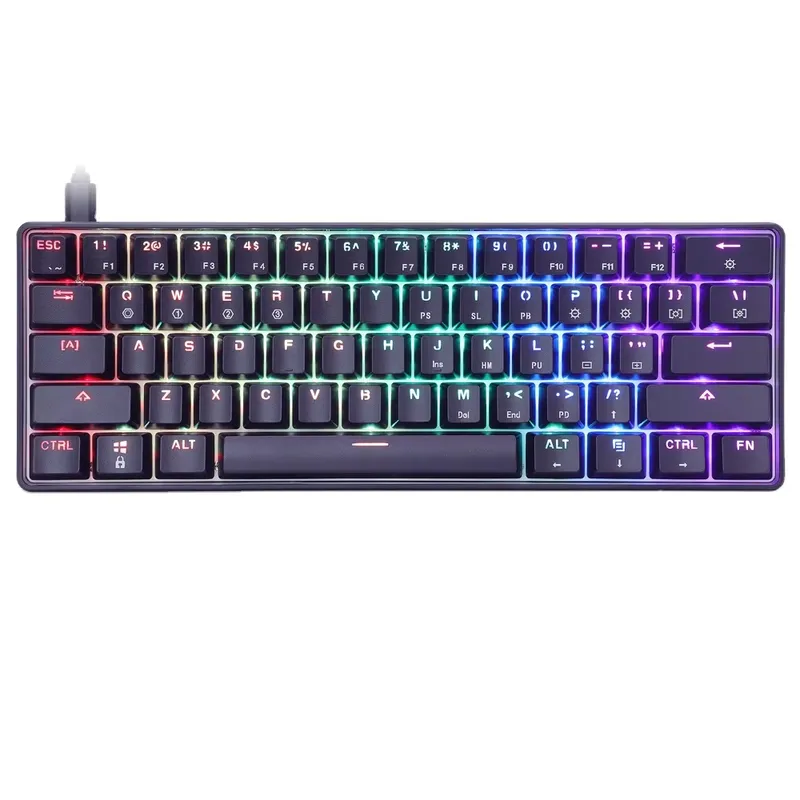 Dropshipping Skyloong Gk61 Sk6 - Gaming Keyboard Mini review and price