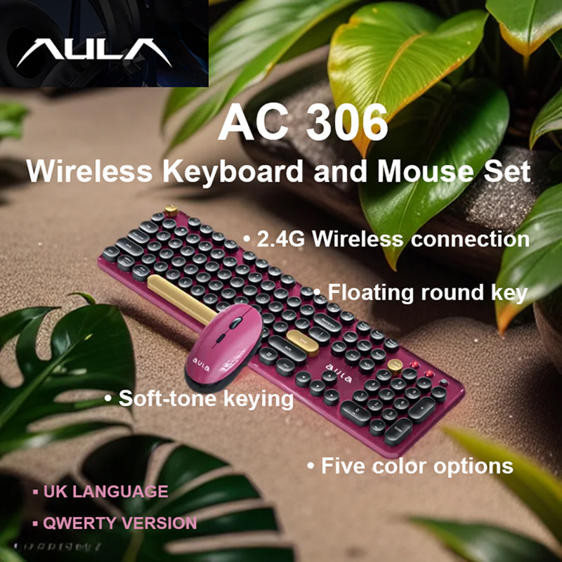 AULA AC306 Wireless Keyboard a - Gaming Keyboard And Mouse For Xbox review and price