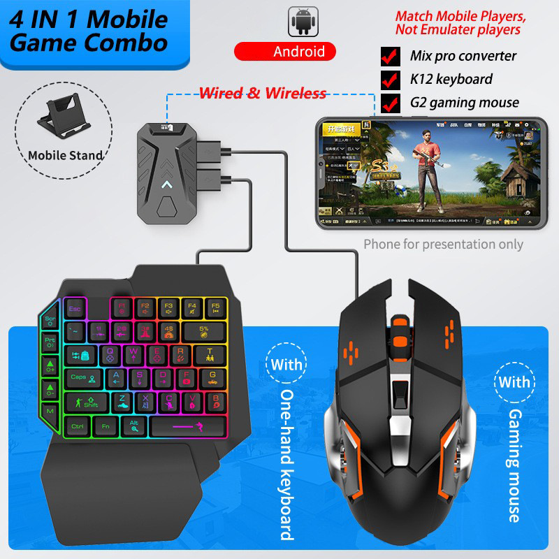 Mobile Games Converter Gaming  - Gaming Keyboard Mouse And Headset Combo review and price