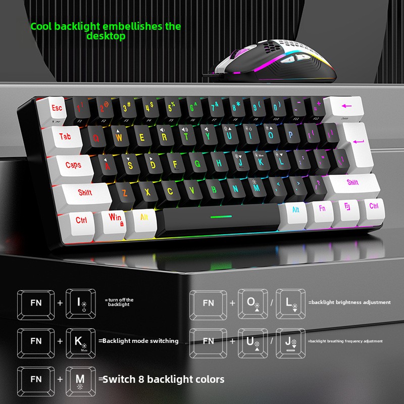 Keyboard and Mouse Sets 60% RG - Gaming Keyboard And Mouse For Xbox review and price