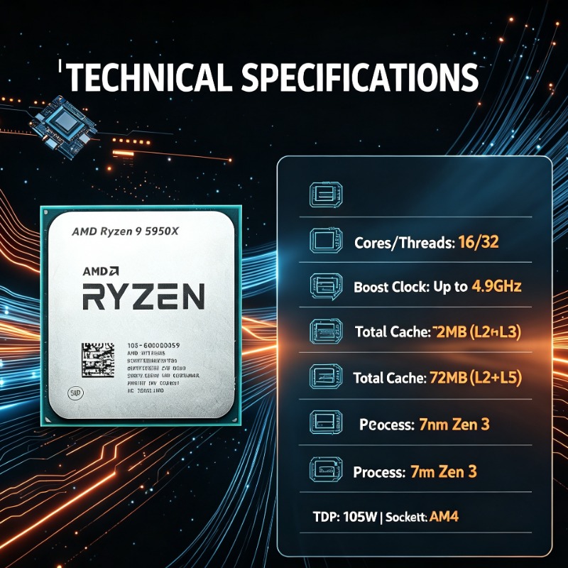 16-Core Desktop CPU AMD Ryzen  - Amd Cpu Ryzen 9 review and price